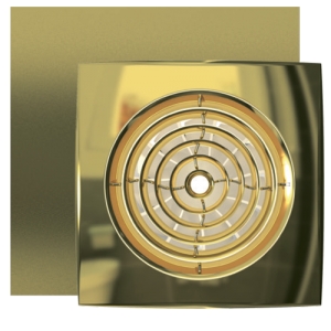 Вентилятор ERA DiCiTi AURA 4C Gold d100 с обратным клапаном